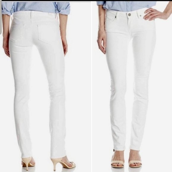 Paige Skyline Straight White Jeans Size 29 - Picture 7 of 7